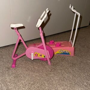 Vintage Barbie Doll Exercise Equipment